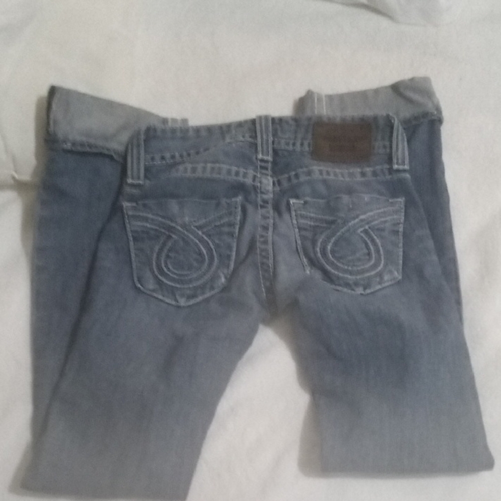 Big Star Blue Boot Cut Jeans with Classic Design